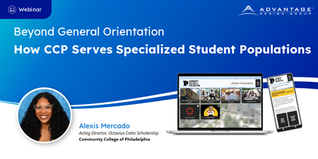 Beyond General Orientation: How CCP Serves Specialized Student Populations